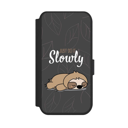 Apple iPhone 14 Pro NIVOflip Just Do It Slowly Sloth Grey