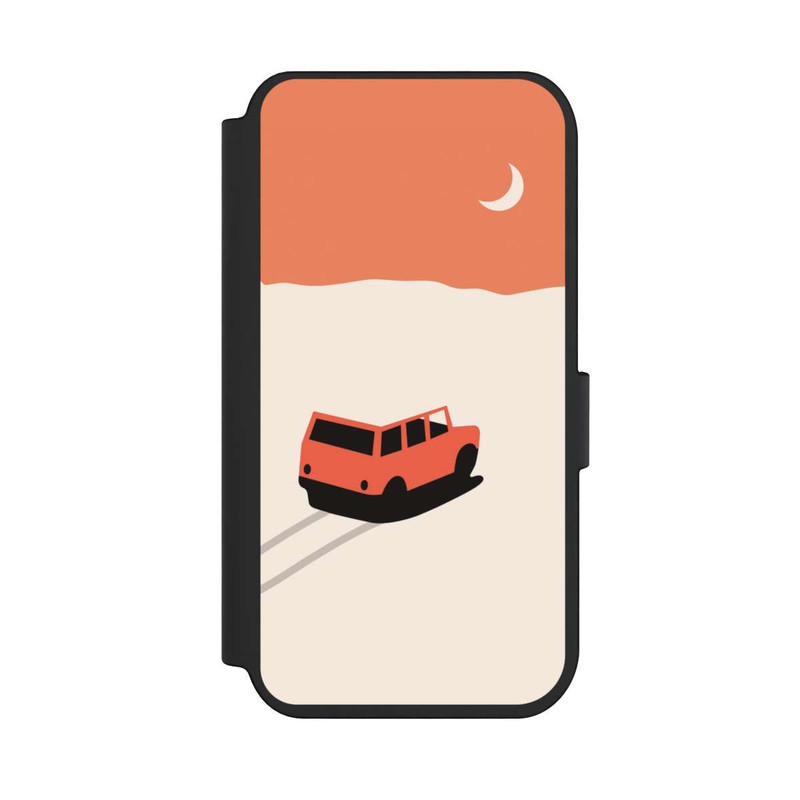iPhone 14 Pro NIVOflip Auto in der Wüste