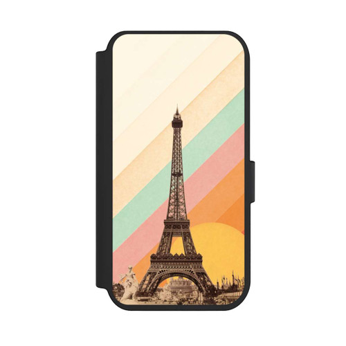 Apple iPhone 14 Pro NIVOflip Eiffelturm Regenbogen