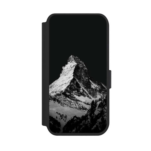 Apple iPhone 14 Pro NIVOflip Snow Capped Mountains Grayscale