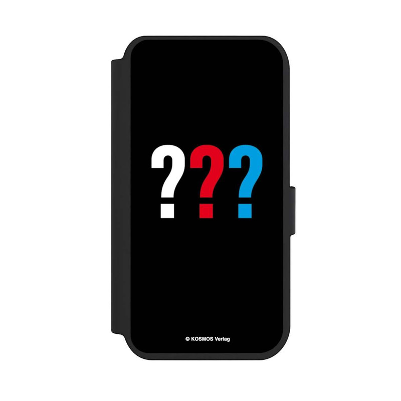 iPhone 14 Pro NIVOflip Drei Fragezeichen Logo