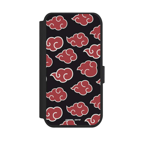Apple iPhone 14 Pro NIVOflip Akatsuki Pattern Black Big