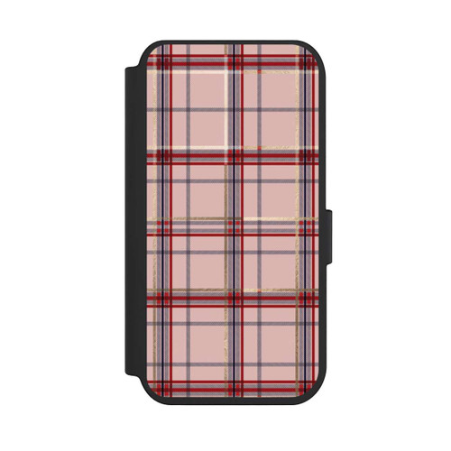 Apple iPhone 14 Pro NIVOflip TARTAN PINK