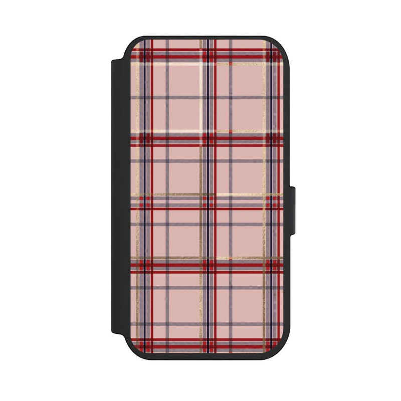 iPhone 14 Pro NIVOflip TARTAN PINK