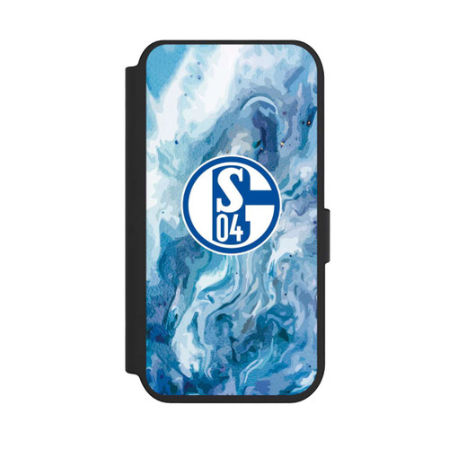 Apple iPhone 14 Pro NIVOflip Schalke 04 Flüssig Blau