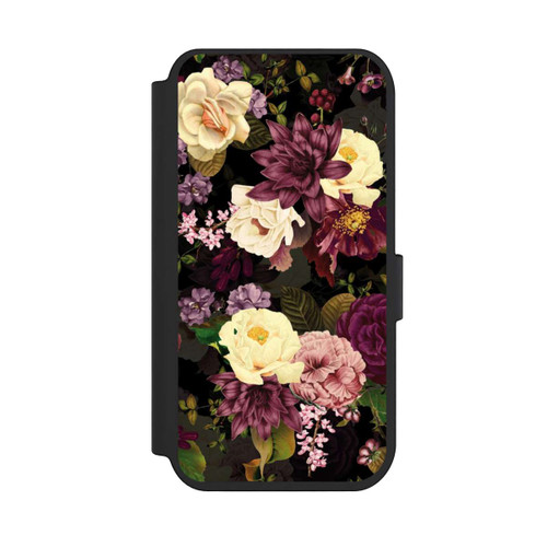 Apple iPhone 14 Pro NIVOflip Fleurs Sombres &amp; Abeilles