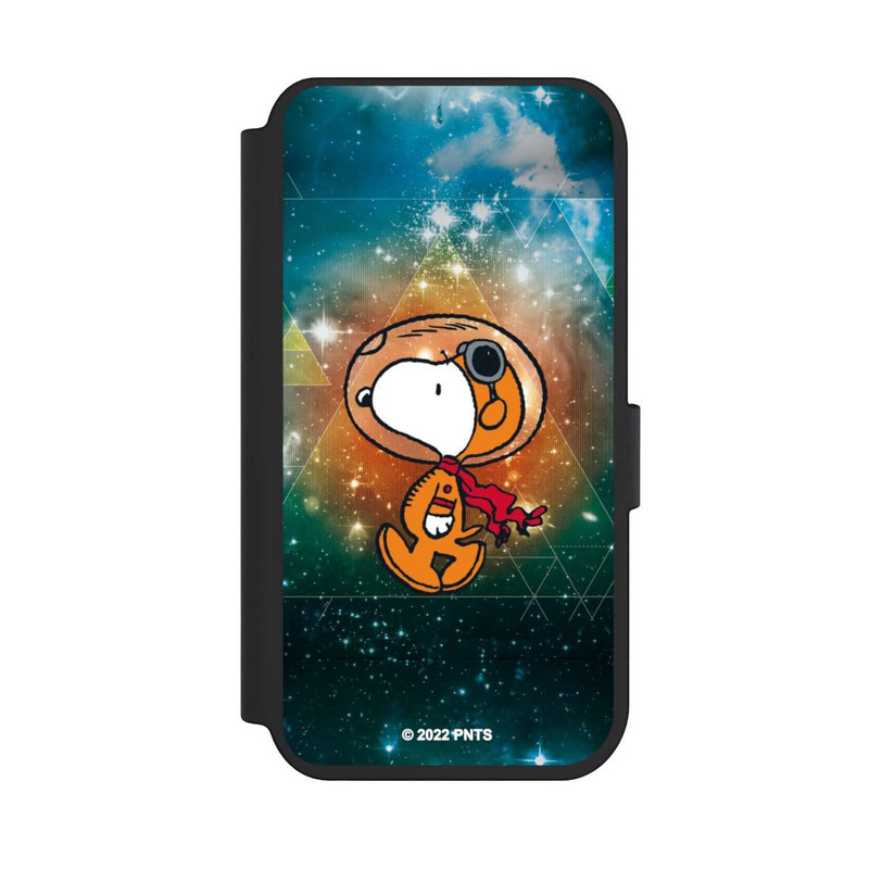 iPhone 14 Pro NIVOflip Snoopy Weltraumreisender Grün