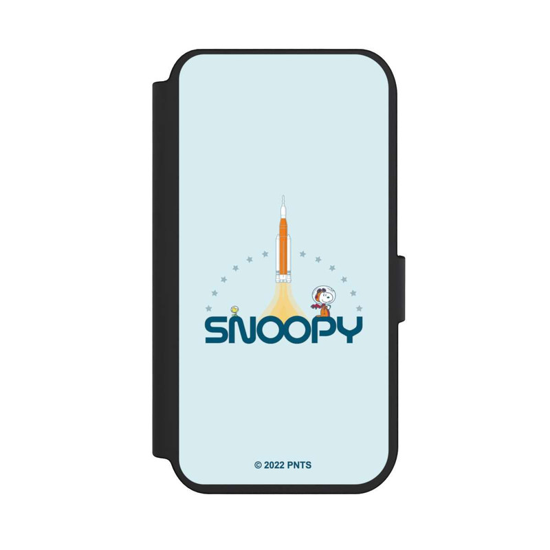 iPhone 14 Pro NIVOflip Snoopy Weltraum Traveller Rakete
