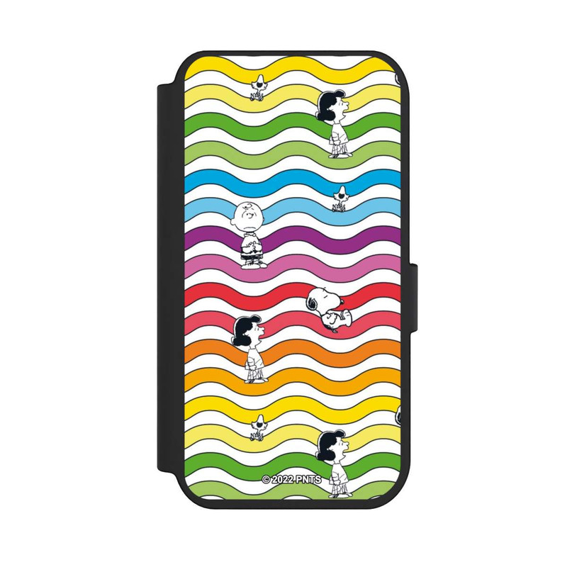 iPhone 14 Pro NIVOflip Snoopy Pattern Rainbow