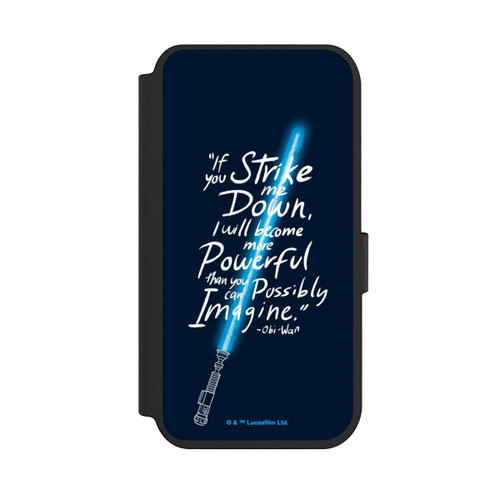 Apple iPhone 14 Pro NIVOflip Citation d'Obi Wan