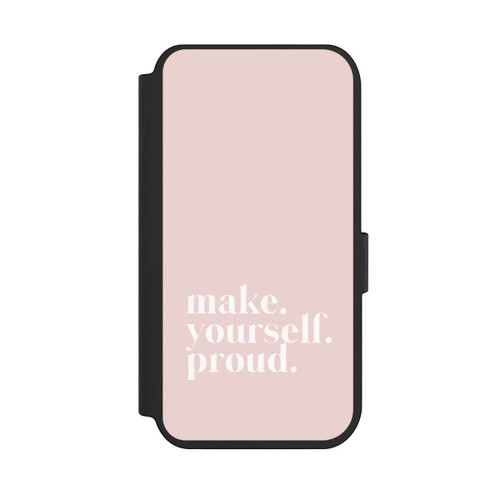 Apple iPhone 14 Pro NIVOflip Make Yourself Proud Zitat - Altrosa