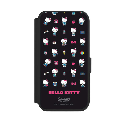 Apple iPhone 14 Pro NIVOflip Hello Kitty 90s Schwarz