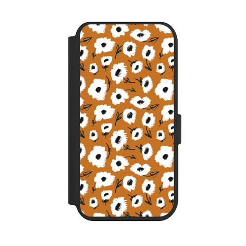 Apple iPhone 14 Pro NIVOflip Pattern Fleurs Ocres