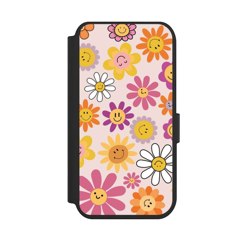 iPhone 14 Pro NIVOflip Smiles Pink Flowers