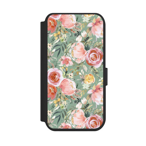 Apple iPhone 14 Pro NIVOflip Bouquet de Pivoines Pastelles
