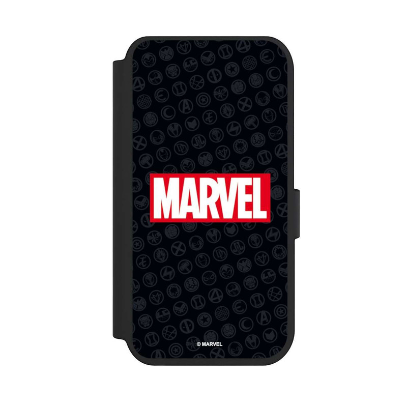 iPhone 14 Pro NIVOflip Marvel Logo Black Red 