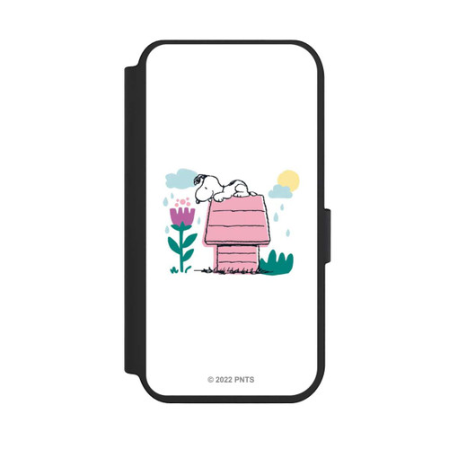 Apple iPhone 14 Pro NIVOflip Snoopy Hundehütte Frühling