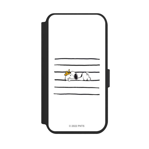 Apple iPhone 14 Pro NIVOflip Snoopy Woodstock Streifen