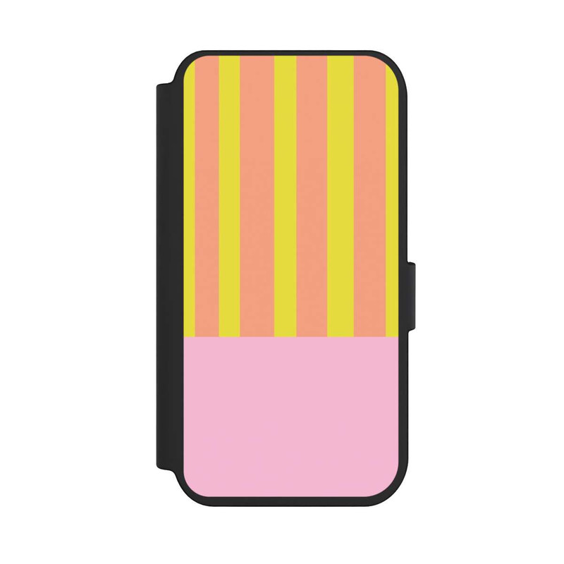 iPhone 14 Pro NIVOflip Neonfarbige Streifen