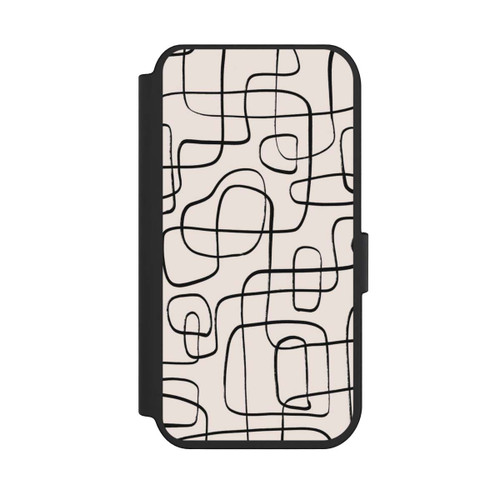 Apple iPhone 14 Pro NIVOflip Lignes Fines Pattern