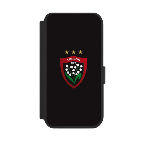 Apple iPhone 14 Pro NIVOflip Logo RC Toulonnais Noir