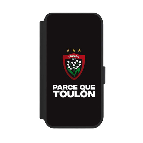 Apple iPhone 14 Pro NIVOflip RC Toulonnais Noir