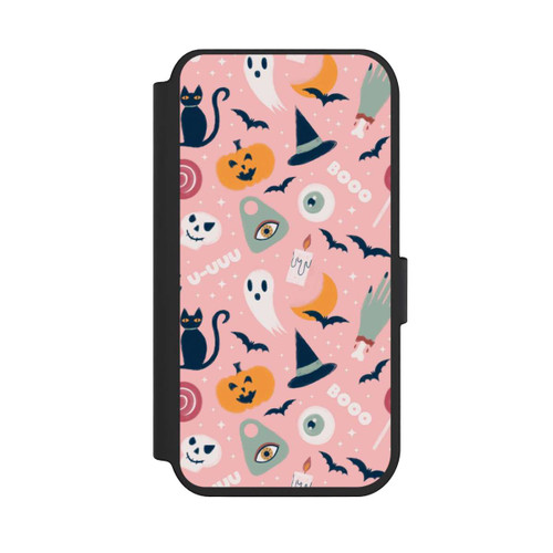 Apple iPhone 14 Pro NIVOflip Cute Halloween Ghosts Pattern