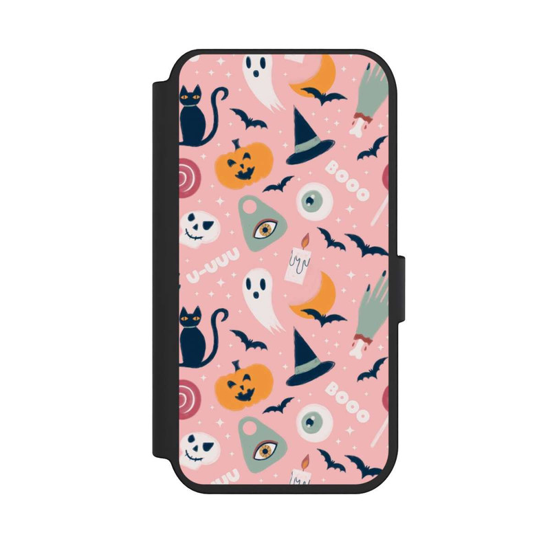 iPhone 14 Pro NIVOflip Cute Halloween Ghosts Pattern