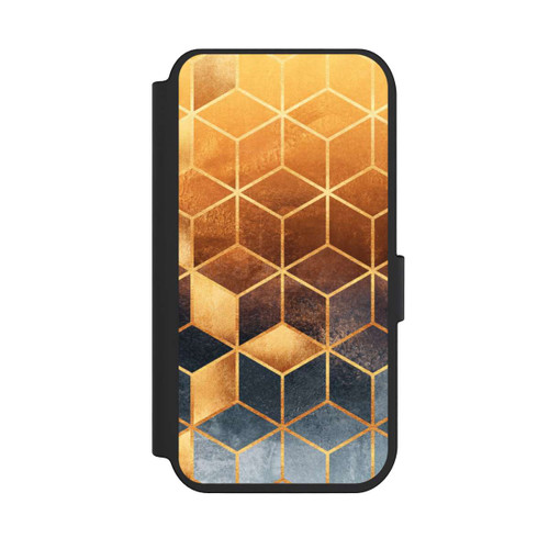 Apple iPhone 14 Pro NIVOflip Würfel goldener Farbverlauf