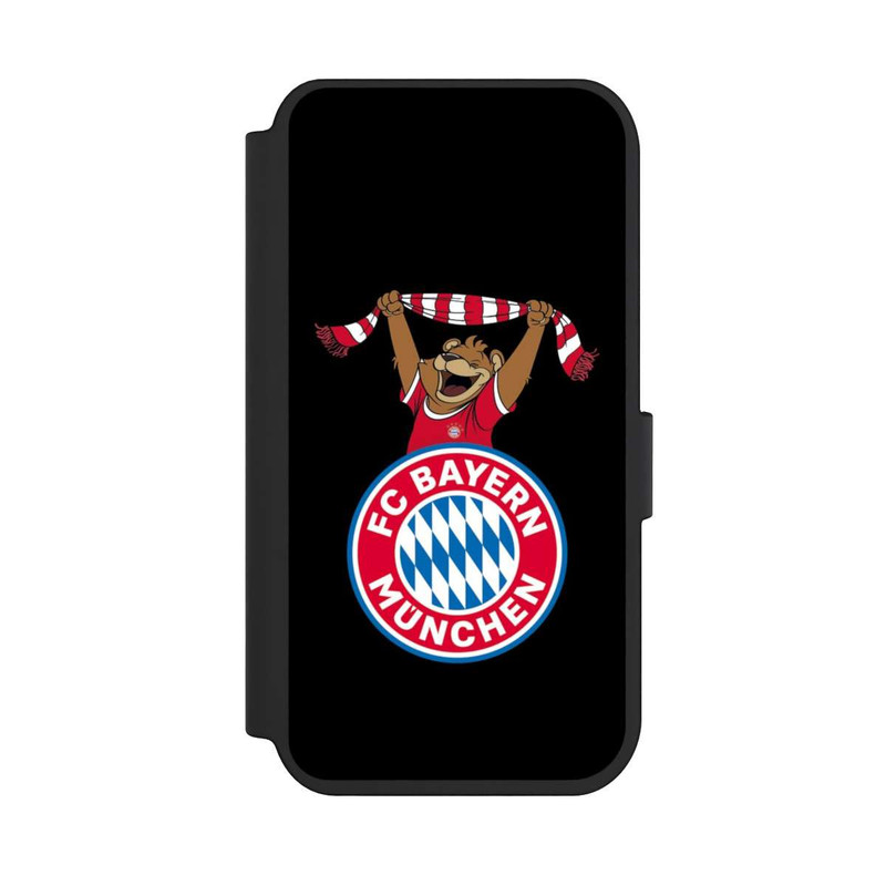 iPhone 14 Pro NIVOflip Bernie Jubel mit Schal Schwarz