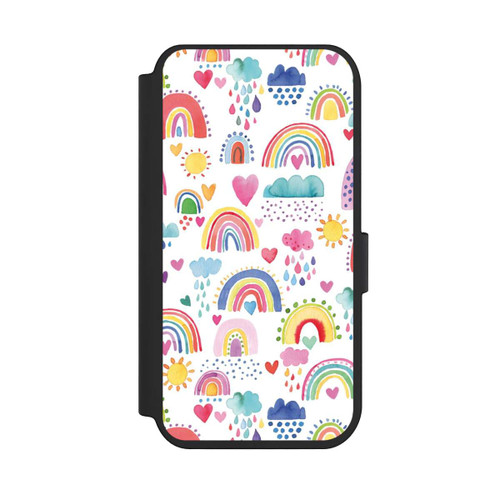 Apple iPhone 14 Pro NIVOflip Schöne Regenbogen-Multi-Rot
