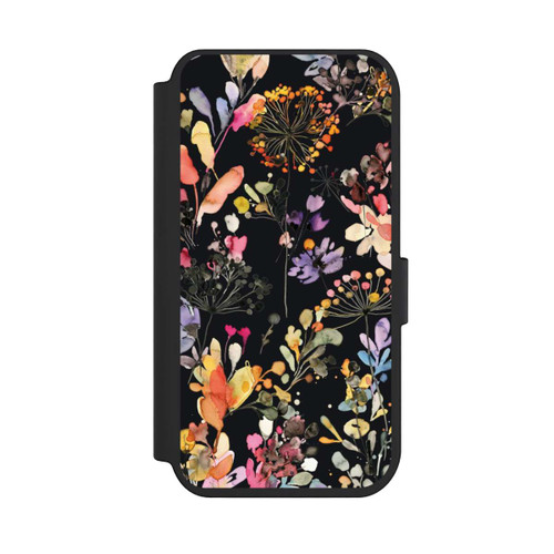 Apple iPhone 14 Pro NIVOflip Herbes sauvages noires