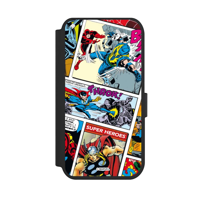 iPhone 14 Pro NIVOflip Marvel Retro Comic Blue