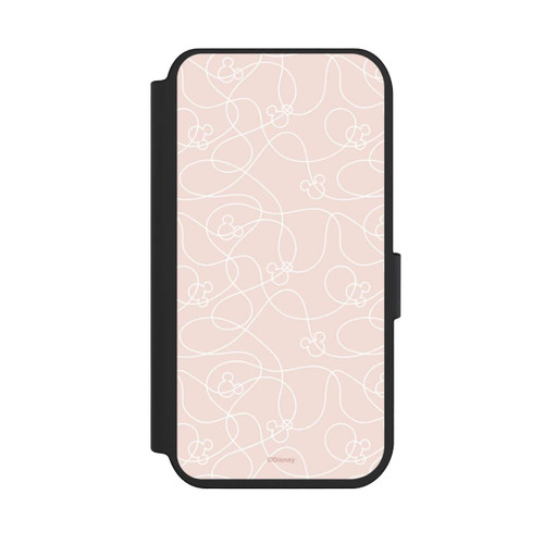 Apple iPhone 14 Pro NIVOflip Micky Line Art Pattern Rose 