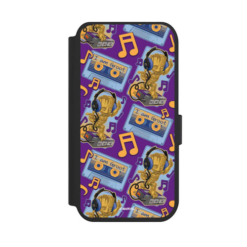 Apple iPhone 14 Pro NIVOflip Groot Comic Headphones Guardians of the Galaxy