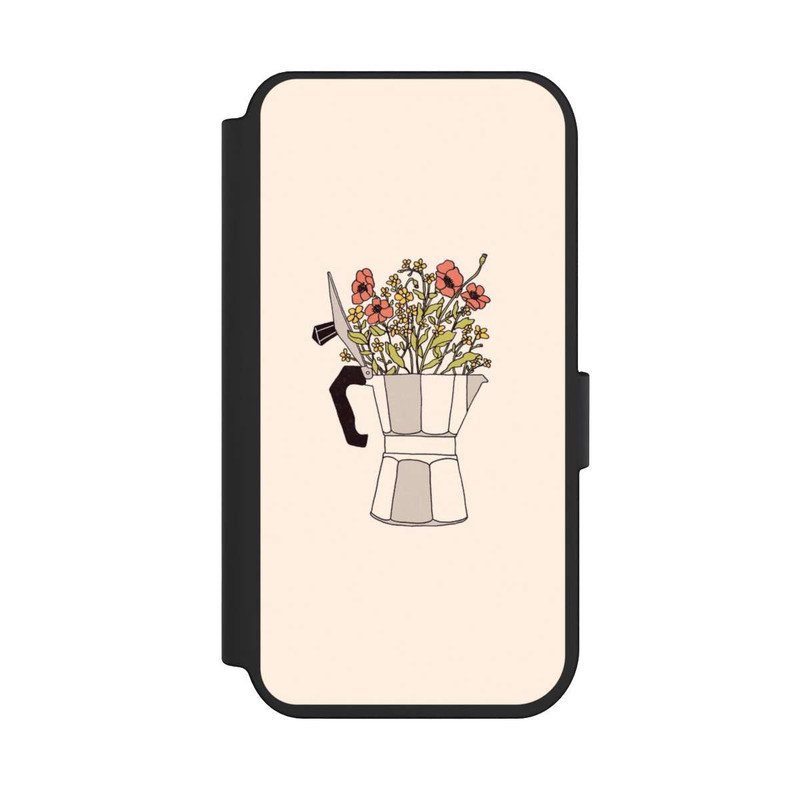 iPhone 14 Pro NIVOflip Moka Blumen