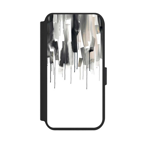 Apple iPhone 14 Pro NIVOflip Watery Stripes Japandi Black