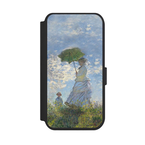 Apple iPhone 14 Pro NIVOflip Frau mit Sonnenschirm - Monet