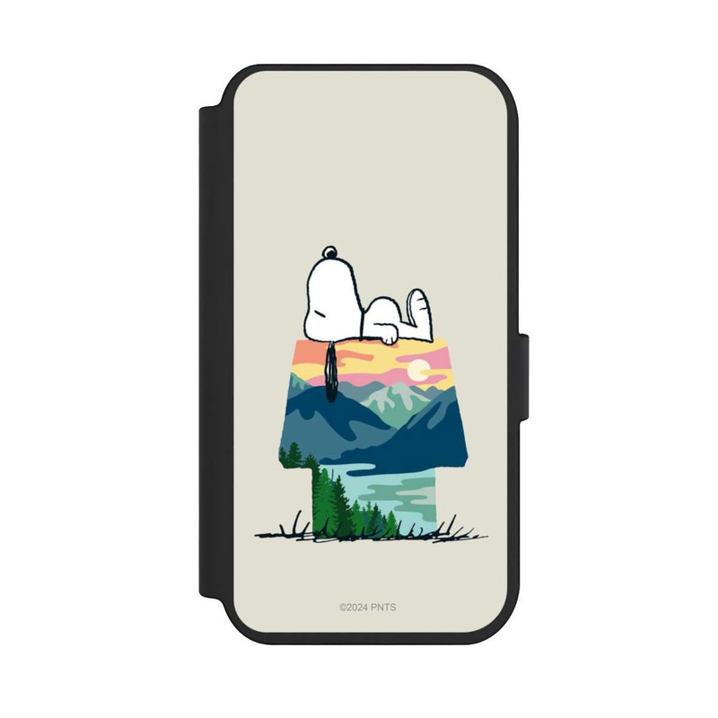 iPhone 14 Pro NIVOflip Snoopy Camping Hütte