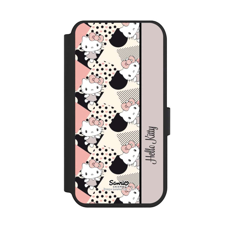 iPhone 14 Pro NIVOflip Hello Kitty elegantes Muster