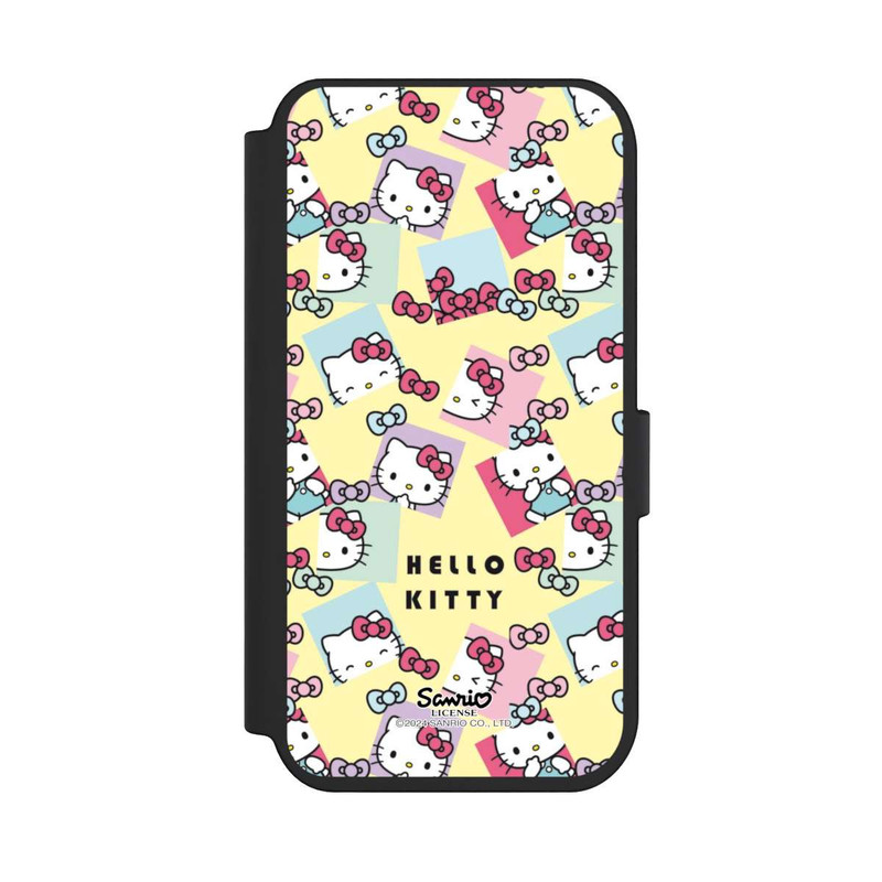 iPhone 14 Pro NIVOflip Hello Kitty Pastellmuster