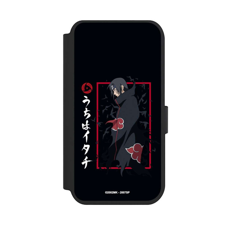 iPhone 14 Pro NIVOflip Itachi Krähen Schwarz