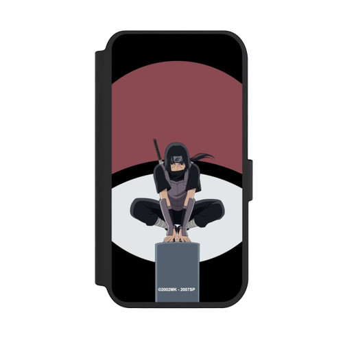 Apple iPhone 14 Pro NIVOflip Itachi Uchiha Symbol schwarz