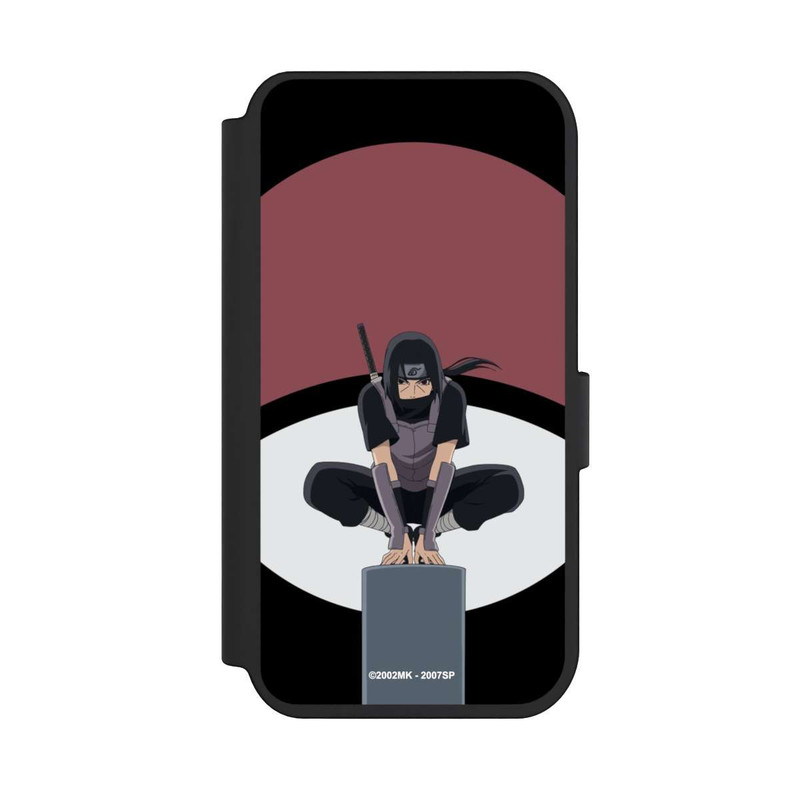 iPhone 14 Pro NIVOflip Itachi Uchiha Symbol schwarz