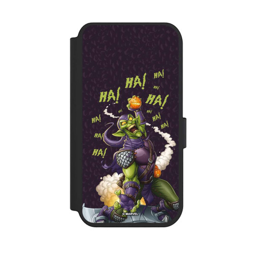 Apple iPhone 14 Pro NIVOflip Grüner Kobold Kürbis