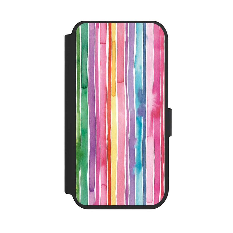 iPhone 14 Pro NIVOflip Camouflage Rainbow Stripes