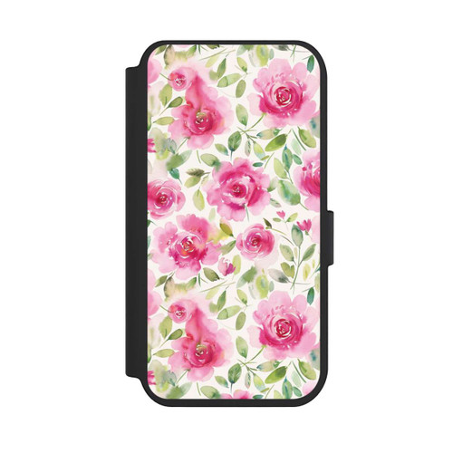 Apple iPhone 14 Pro NIVOflip Aquarell Frische Rosen