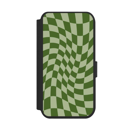 Apple iPhone 14 Pro NIVOflip Checkerboard green