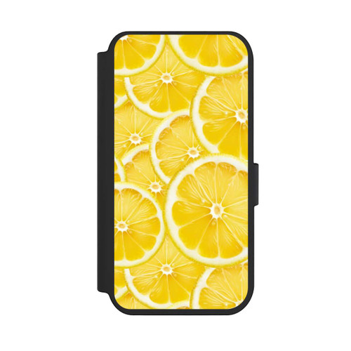 Apple iPhone 14 Pro NIVOflip Zitrone Muster