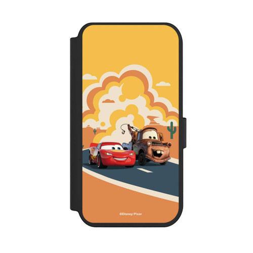 Apple iPhone 14 Pro NIVOflip Disney Cars Lightning McQueen Und Hook on the Road